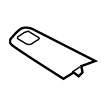 BMW 51-41-7-024-647 Power Window Switch Finisher
