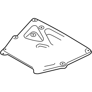 BMW 31-10-6-768-301 Reinforcement Plate