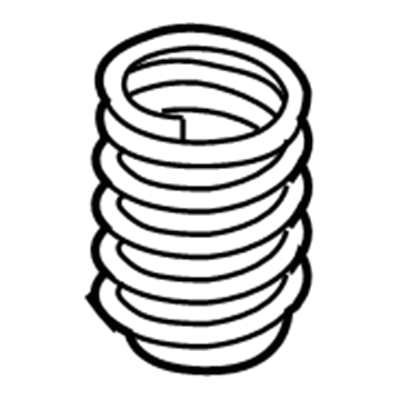 BMW 31-33-6-768-102 Front Coil Spring