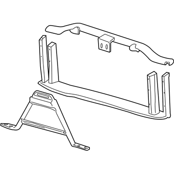 GM 25917853 Radiator Support