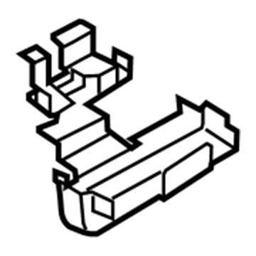 Nissan 96991-ZZ50A Bracket-Console, Rear