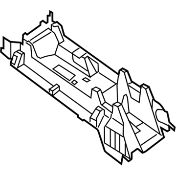 Nissan 96994-ZR00B Reinforce Assembly - Console