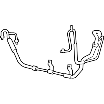 Ford 1L2Z-19D850-DA Hose & Tube Assembly