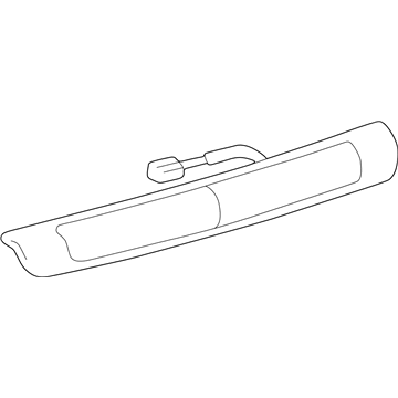 Lexus 81570-60090 Lamp Assy, Center Stop