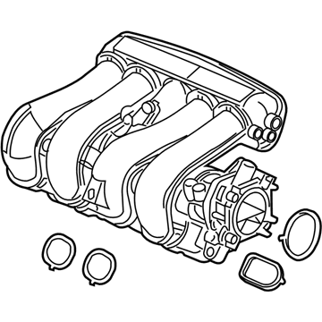 Honda 17100-5R1-004 Manifold, Intake