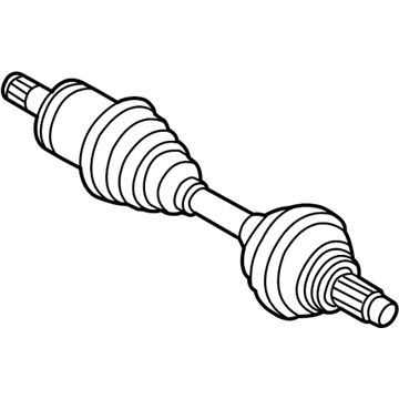 BMW 31-60-3-450-565 Cv Axle Assembly Left
