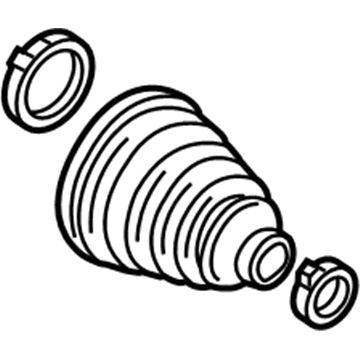 BMW 31-60-7-529-204 Repair Kit Bellows, Interior
