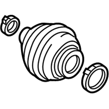 BMW 31-60-7-529-203 Repair Kit Bellows, Exterior