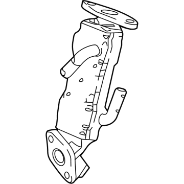 Honda 18720-6W0-H01 COOLER COMP, EGR