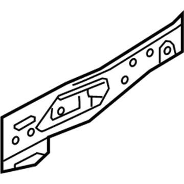 Hyundai 65667-3M000 Member Assembly-Rear Floor, RH