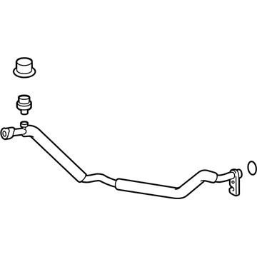 Lexus 88707-47041 Tube Sub-Assembly, Suction