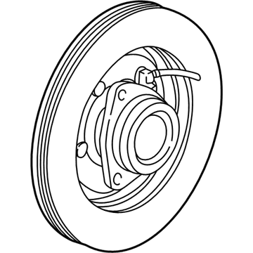 Ford YL3Z-1V125-DB Rotor