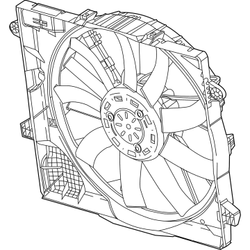 Mopar 68518025AA Radiator Cooling