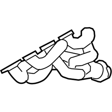 BMW 11-62-7-842-224 Exhaust Manifold