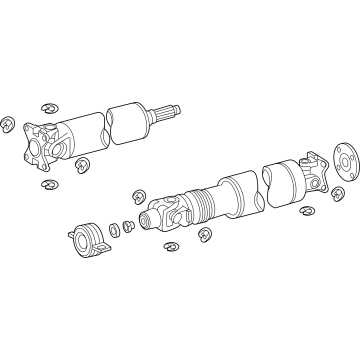 Toyota 37100-0C155 Drive Shaft Assembly