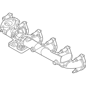 Mopar 68002432AC Exhaust Manifold