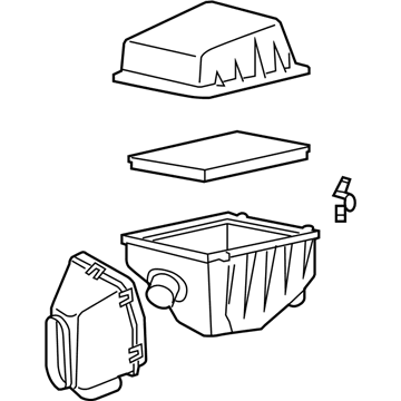 Nissan 16500-8J010 Air Cleaner