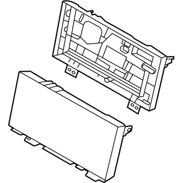 Hyundai 94013-P0000 CLUSTER ASSY-INSTRUMENT