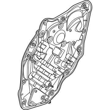 BMW 51-21-7-483-855 ACOUSTIC COVER, REAR LEFT