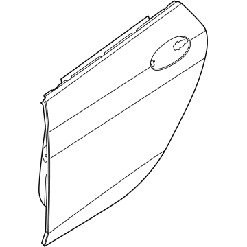 BMW 41-52-9-482-701 DOOR REAR LEFT