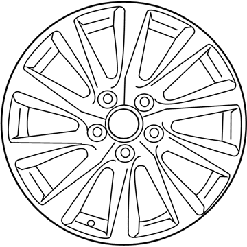 Toyota 42611-33C00 Wheel, Alloy