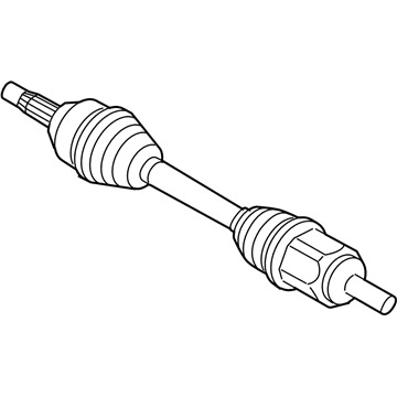 GM 13124206 Front Wheel Drive Shaft