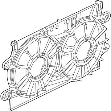 Mopar 68029032AA SHROUD-Fan