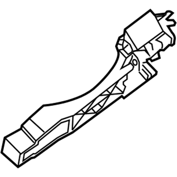 Nissan 80611-9JH0A Bracket-Outside Handle LH
