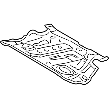 Toyota 58211-48905 Pan, Center Floor