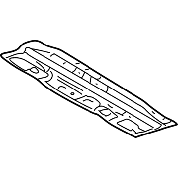 Lexus 58212-48905 Pan, Center Floor, Front