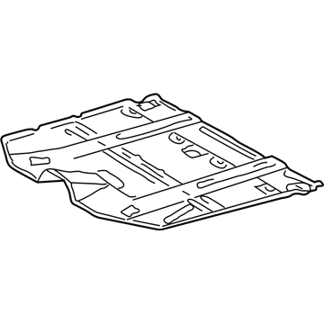 Lexus 58111-0E900 Pan, Front Floor