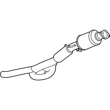 GM 84407223 Front Pipe