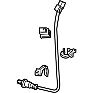 Honda 36542-5G0-A01 Sensor Oxygen, Rear