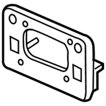 Honda 71145-TS8-A50 Base, Front License Plate
