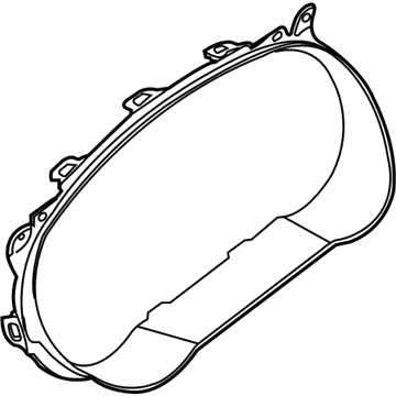 Nissan 24813-ZM70A Cover-Front Meter