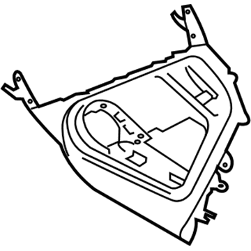 BMW 51-16-9-284-827 Trim, Centre Console, Middle