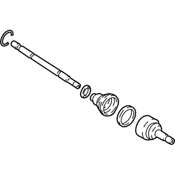 Ford GN1Z-3A329-H Outer Joint