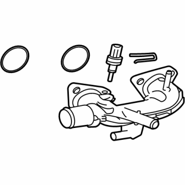 Toyota 16331-31220 Water Outlet