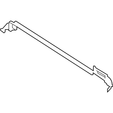 BMW 51-33-7-277-049 Channel Sealing, Inside, Door, Front Left