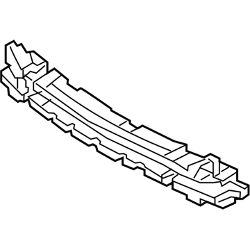 Hyundai 86520-D3010 Absorber-Front Bumper Energy