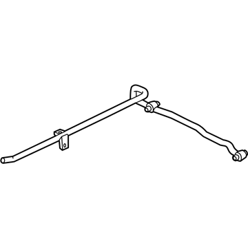 GM 12556260 Engine Coolant Air Bleed Pipe Assembly