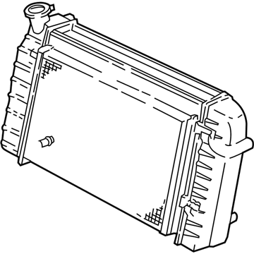 GM 52466004 Radiator Assembly