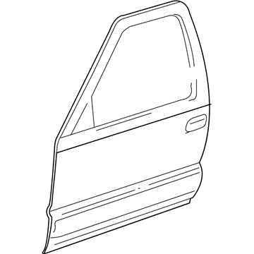 GM 88937089 Door Shell