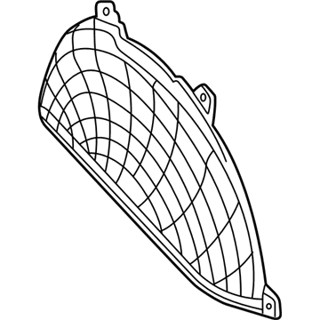 BMW 64-54-6-911-794 Protection Grid For Additional Fan