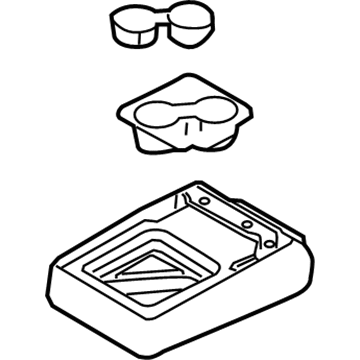 Ford AG1Z-5467112-EB Armrest Assembly