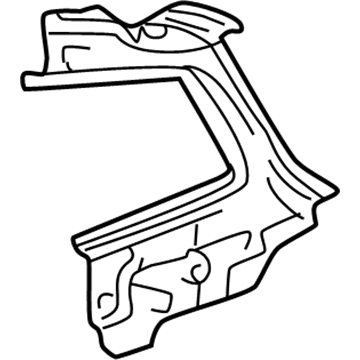 Toyota 61736-02050 Rear Panel