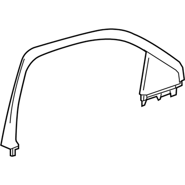 GM 22772910 Upper Trim Panel