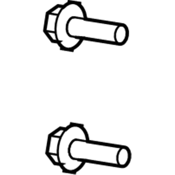 Mopar 68003276AA Bolt-HEXAGON FLANGE Head