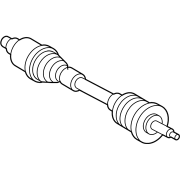 Hyundai 49500-0A410 Shaft Assembly-Drive, LH