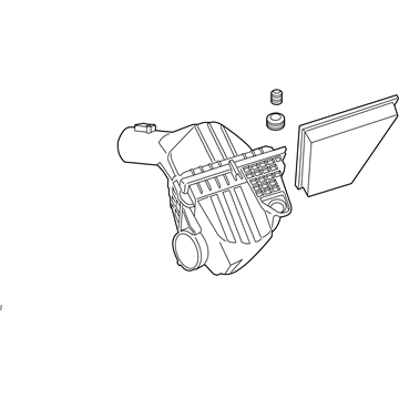 BMW 13-71-7-612-014 Intake Silencer